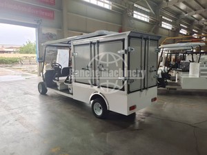 Voiturette de golf électrique individuelle en métal 4 places avec moteur AC 4KW et batterie lithium 48V, personnalisable, modèle 2026, pour terrains de golf et centres de villégiature - Product Image 4