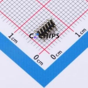 ZX-PZ1.0-2-6PWZ Pin Header SMD,P=1mm Connector ( Pin Structure: 2x6P )( Pitch: 1mm )( Row Spacing: 1mm ) - Product Image 2