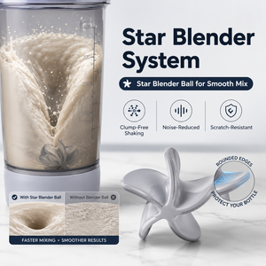 Botella Mezcladora Portátil de Plástico de 400ml/12oz para Proteína en Polvo, Vaso <span class=keywords><strong>Shaker</strong></span> Conveniente para Deportes al Aire Libre, Fitness y Gimnasio - Product Image 3