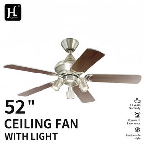 Ventilateur de plafond décoratif moderne pour salon, éclairage, 6 vitesses, télécommande, ventilateur de plafond intelligent - Product Image 5