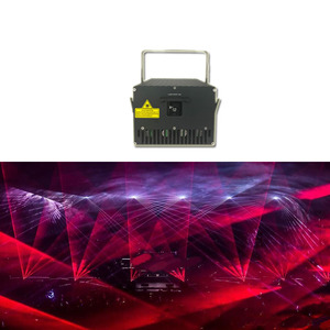 Macchina per Spettacoli di Luci Laser RGB Impermeabile da Esterno per Palcoscenico, Effetti Animati a Colori Completi, Proiezione Laser ILDA per Feste - Product Image 1