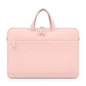 Özel Logo kadınlar laptop çantası iş seyahat çanta ile valiz kayışı kadın ofis çantaları evrak çantası üreticisi