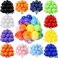 Ballons en latex rose mat de 10 pouces en gros, gonflables à l'hélium pour fêtes d'enfants, remises de diplômes, fête des mères, anniversaires, mariages