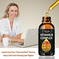 Suplementos Líquidos Multivitamínicos Naturales de Suministro OEM con Metilcobalamina, Apoyo Inmunológico y Energético, Gotas de Vitamina B12