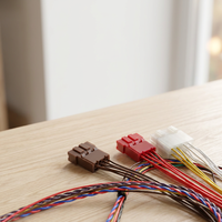 Faisceau de câblage personnalisé pour tachygraphe en Y, kit de câblage pour appareils électroménagers en PVC avec connecteur blanc et rouge, longueur personnalisée, couleur OEM