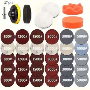 Kit de polissage de voiture, éponge de ponçage de 3 pouces, adaptateur M10 pour retouche de cirage - Product Image 4