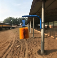 Brosse à poils doux pour vaches gestantes et allaitantes, brosse anti-démangeaisons douce, inoffensive pour la peau des vaches
