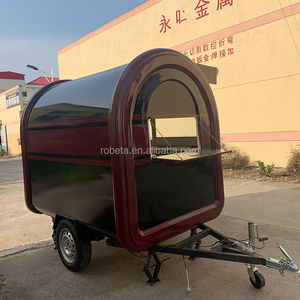 Remorque de barbecue coréenne de 7,5 pieds, cuisine mobile, camionnette de nourriture, mini camions <span class=keywords><strong>pour</strong></span> la vente de nourriture en plein air, remorque à <span class=keywords><strong>chevaux</strong></span> - Product Image 2