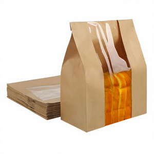 Sac de transport en papier kraft classique, écologique, réutilisable, durable, avec poignées torsadées |   Impression flexographique personnalisable pour lait et sushis - Product Image 4