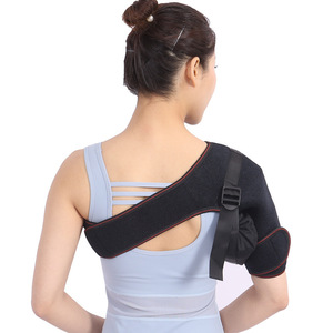 Leyubang Shoulder Support Brace All Black Adjustable For Upper Arm Rehabilitation And Dislocation Protection - Product Image 3