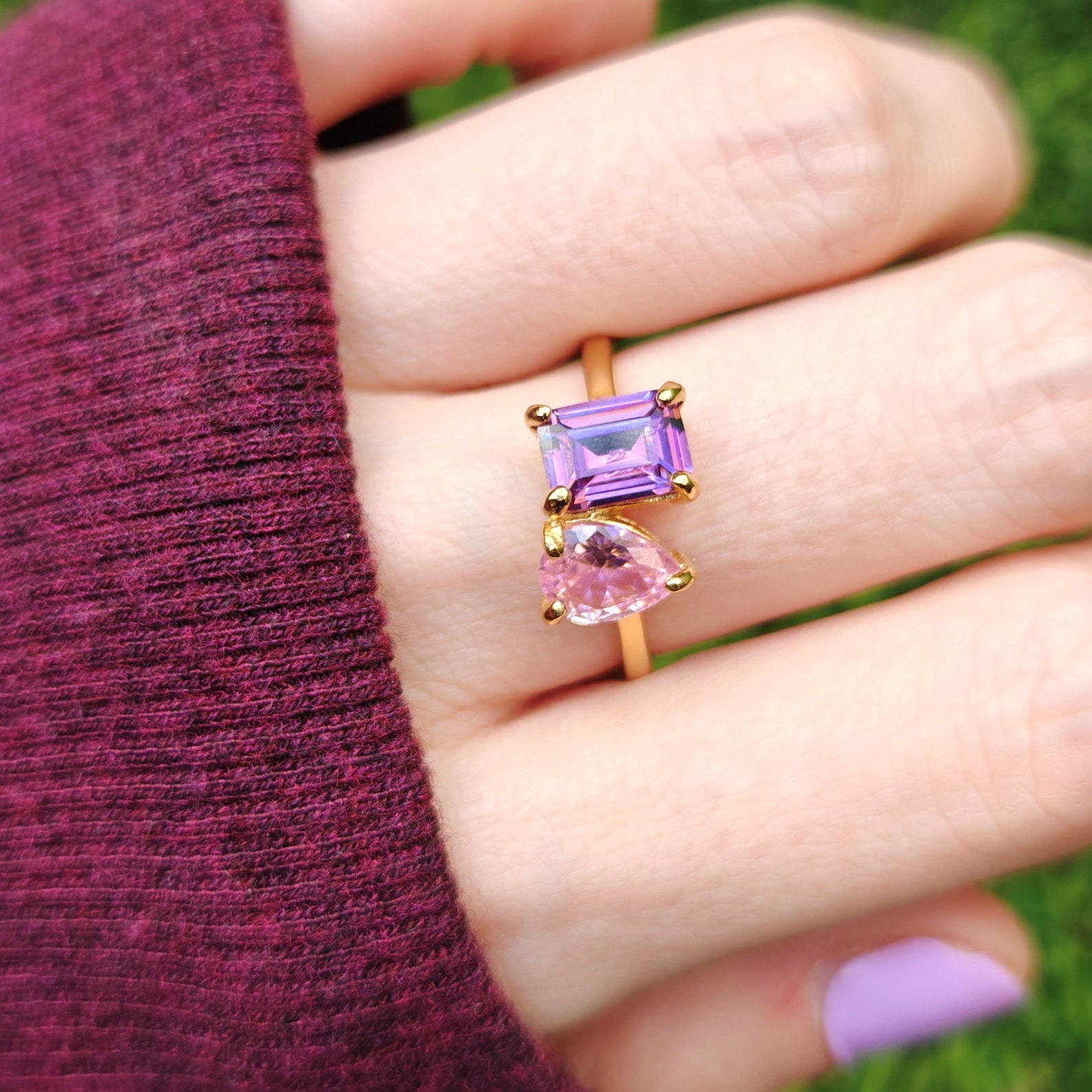 (925 silver+ moissanite) style4