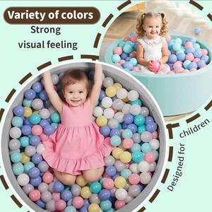 <span class=keywords><strong>Piscine</strong></span> <span class=keywords><strong>à</strong></span> balles ronde pliable en mousse souple pour tout-petits, parc de jeu intérieur unisexe avec balles océaniques, ensemble de jeu pour enfants - Product Image 6