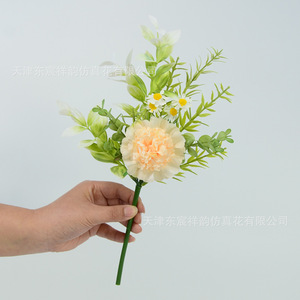 Bouquet de fleurs artificielles en pivoine Dongchen Crafts, 30 cm-100 cm, fleurs en soie, décoration de table, accessoires de photographie - Product Image 2