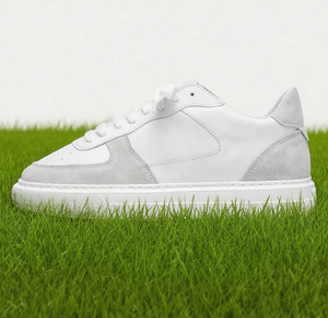 <span class=keywords><strong>Baskets</strong></span> Homme Tendances Style Rétro Cuir Véritable Chaussures de Sport Fitness Personnalisées Décontractées Façon Basket - Product Image 4