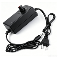 Adaptateur d'alimentation à découpage réglable de haute qualité pour usine, 3-12V 2A 3A 36W 50/60HZ, avec prises EU/US, pour moteur, bande LED, ventilateur