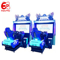 Profitez de Play Burner Climax Razing Storm Model Metal English Flight Simulator Arcade Shooting Coin Operated Game Machine Motion