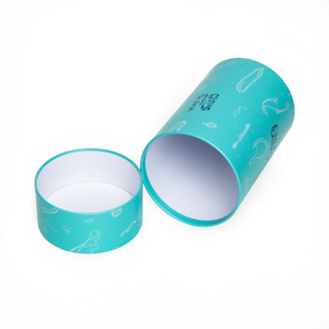 Boîtes d'emballage cylindriques en carton personnalisées pour cosmétiques, huiles essentielles, soins de la peau, eye-liner, avec design imprimé sur mesure - Product Image 1