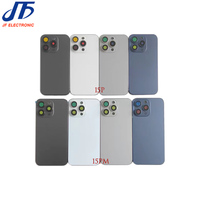 Châssis pour iPhone 15 Pro Max 15 Plus, boîtier de remplacement pour batterie et coque arrière