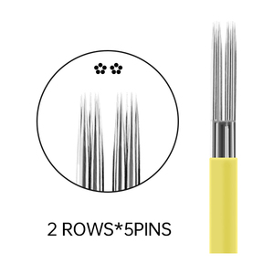Lames de microblading rondes de 0,35 mm, aiguilles jetables pour tatouage des sourcils, kit de formation pour maquillage semi-permanent - Product Image 2