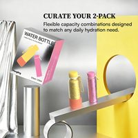 Bouteille Thermique en Titane Hong Ling, Coffret Cadeau, Bouteille d'Eau Réutilisable avec Logo Personnalisé pour les Voyages et les Cadeaux Promotionnels