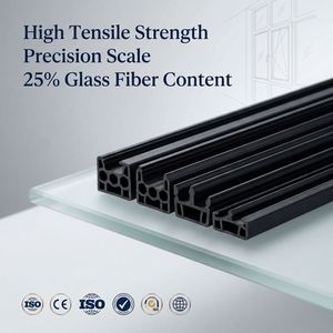 Corrosion Resistant PA66GF25 Hollow Thermal Break Strip <b>Window</b> and <b>Door</b> <b>Accessories</b> for High-end <b>Window</b> and Facade FXstems - Product Image 1