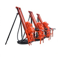 Boîte de vitesses pour foreuse DTH souterraine spécifique aux pentes KQD100/KQD120, pour utilisation en mine, avec trépan de démolition de roche, fabrication flexible, garantie 5 ans et plus