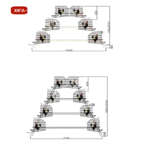 Tek elden hizmet katmanı kafesleri yumurta tavuk tavuk çiftliği performans garantisi metal tavuk kümesi