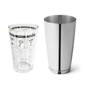 Chuyên nghiệp bền thép không gỉ Boston <span class=keywords><strong>Shaker</strong></span> với kính tin cho bartending và hiệu quả Cocktail trộn - Product Image 2