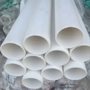 6 pollici 8 pollici 10 pollici 12 pollici di diametro rifornimento idrico di plastica irrigazione drenaggio tubo in PVC UPVC