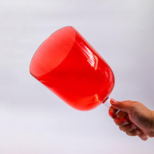 <span class=keywords><strong>Creuset</strong></span> en quartz transparent professionnel-Instrument de cueillette d'oreille de bol de musique en cristal <span class=keywords><strong>rouge</strong></span> de poche pour <span class=keywords><strong>le</strong></span> yoga de méditation - Product Image 1