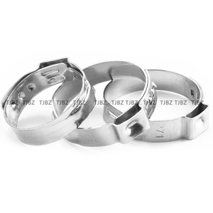 Produsen W4 penjepit selang telinga tunggal klem jalur bahan bakar penjepit pipa hidrolik Diameter 15.6mm kualitas tinggi - Product Image 2