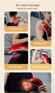 Factory Outlet <span class=keywords><strong>Dolphin</strong></span> Massage Stick Quema de grasa eléctrica Vibración Martillo de masaje Masajeador de mano para cuello y espalda - Product Image 5