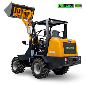 WLE35 mesin pertanian Mini elektrik, pemuat mini lithium dengan roda operasi baterai litium murah - Product Image 2