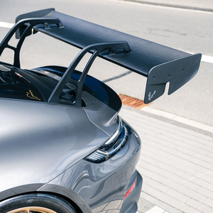 Spoiler Posteriore in Fibra di Carbonio Stile Valcan Alpha con Angolo Regolabile per Porsche 911 992 <span class=keywords><strong>GT3</strong></span> - Product Image 5