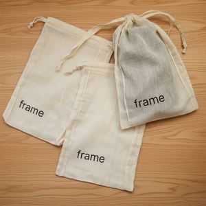 Bolsa de algodón ecológica para zapatos, con cordón, personalizada con logo impreso, para ropa, embalaje, regalos, bolsa antipolvo, ¡Gran oferta! - Product Image 3