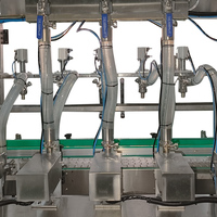 Machine de remplissage, de bouchage et d'étiquetage automatique de savon liquide à haute vitesse et haute efficacité électrique