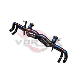 Système d'échappement Catback avec soupape de contrôle en alliage de titane OEM Vortex Factory pour Lamborghini LP610 - Product Image 4