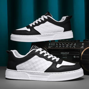 Nouvelles baskets décontractées d'été 2025 pour hommes à lacets, en cuir respirant et toile, avec doublure en tissu et semelle extérieure en caoutchouc - Product Image 3