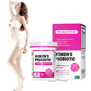 Capsules de probiotiques personnalisées de qualité supérieure pour femmes capsules de suppléments probiotiques pour le soutien de la santé urinaire et vaginale - Product Image 1