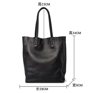 <span class=keywords><strong>Sac</strong></span> à main en <span class=keywords><strong>cuir</strong></span> <span class=keywords><strong>noir</strong></span> verni pour femmes, extra large, fourre-tout, bon marché, nouvelle collection - Product Image 5