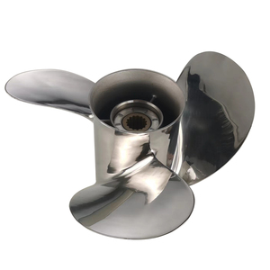 13 1/2"*15Marine 3 Klingen Edelstahl Außenbordpropeller für 40 PS 50 PS 60 PS 70 PS 150 PS Quecksilbermotor - Product Image 4