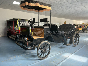 Charrette royale de mariage à prix d'usine, chariot à chevaux personnalisé, charrette de transport spéciale, charrette électrique de tourisme - Product Image 3