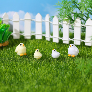 Doiihouse Dollhouse <b>Farm</b> <b>Set</b> Sheep Chicks Miniature Resin Figures Landscape Decorations For Dollhouse Accessories - Product Image 3