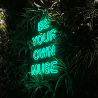 Letrero LED de Neón Publicitario de Alto Brillo Personalizado, Resistente a la Intemperie para Exteriores, Señalización Comercial para Hoteles, Oficinas, Restaurantes y Paredes