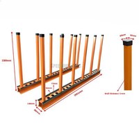 Étagère de stockage de dalles de pierre Speedone 30 tonnes CXCC-B, étagère verticale robuste avec bandes en caoutchouc pour granit, marbre, quartz