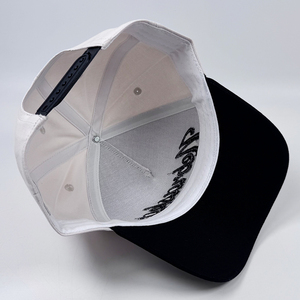 Nuovo Arrivo Cappellino da Baseball Unisex con Due Linee sulla Visiera, Ricamo 3D Personalizzato con Lettere Spesse, 5 Pannelli in Cotone, Regolabile con Chiusura Snapback - Product Image 5