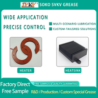 SVKV PFPE Pâte Thermique à Haute Conductivité Thermique et Refroidissement Rapide pour CPU, Transfert de Chaleur en Silicone, Excellente Lubrification, Large Plage de Températures