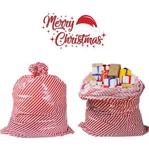 Bolsas de plástico PE grandes y coloridas, sacos de <span class=keywords><strong>regalo</strong></span> de Navidad súper grandes inspirados en Papá Noel suministrados directamente desde China - Product Image 3