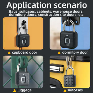 Candado Inteligente Digital Mini Portátil, Resistente al Agua, con Bloqueo por Huella Dactilar, App y Contraseña para Gabinete - Product Image 5