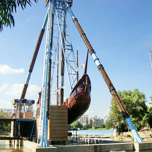 เครื่องเล่นกลางแจ้งในสวนสนุก เรือไวกิ้งสำหรับเด็กและผู้ใหญ่ เรือโจรสลัดสำหรับขาย - Product Image 2